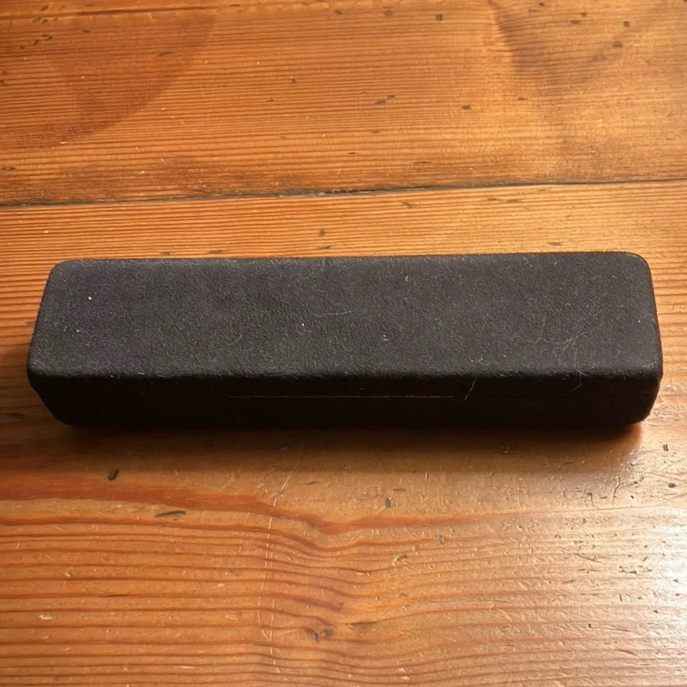 Vintage Black and Purple Suede Tiffany's Bracelet Box